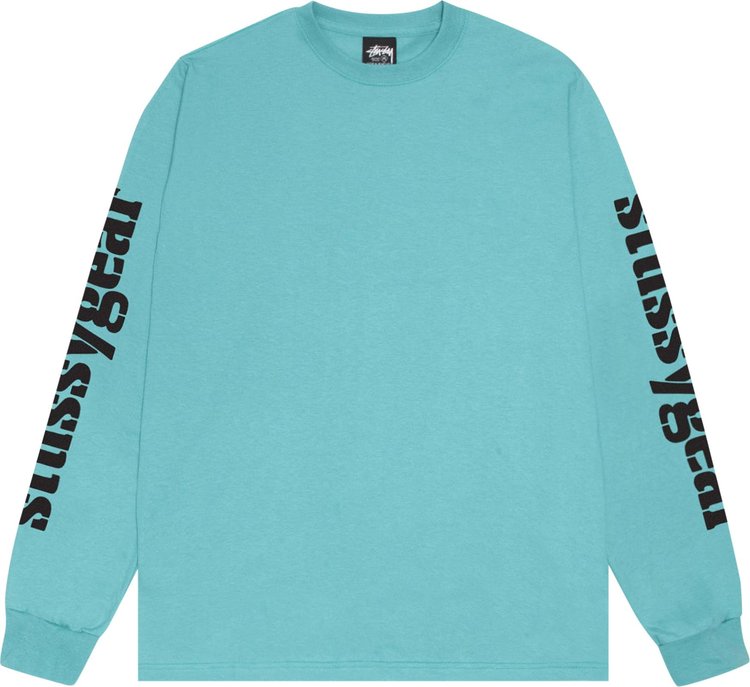 Stussy Gear Long Sleeve Tee Ocean