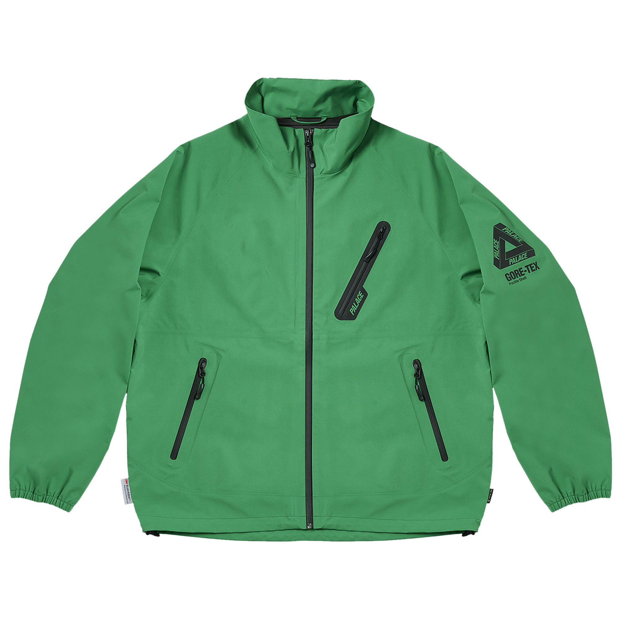 Palace Goretex ジャケット PALACE Gore-Tex Zipper Hooded Jacket Unisex Black P20GT001