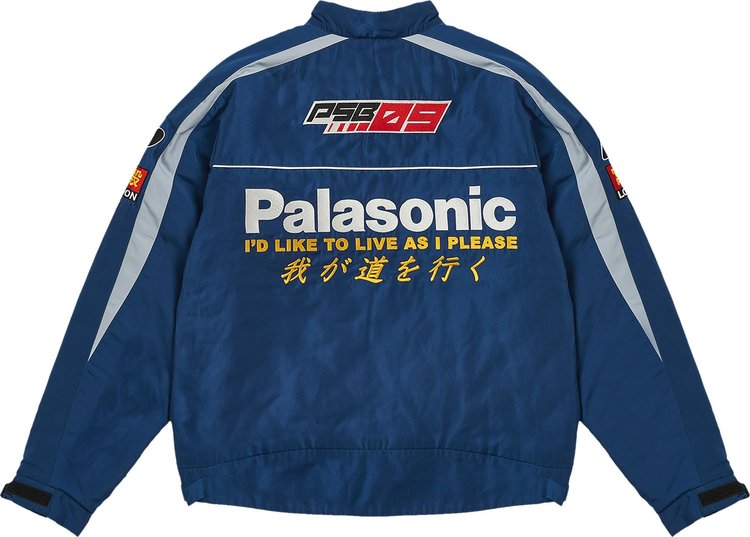 Palace Faster Jacket NavyWhite