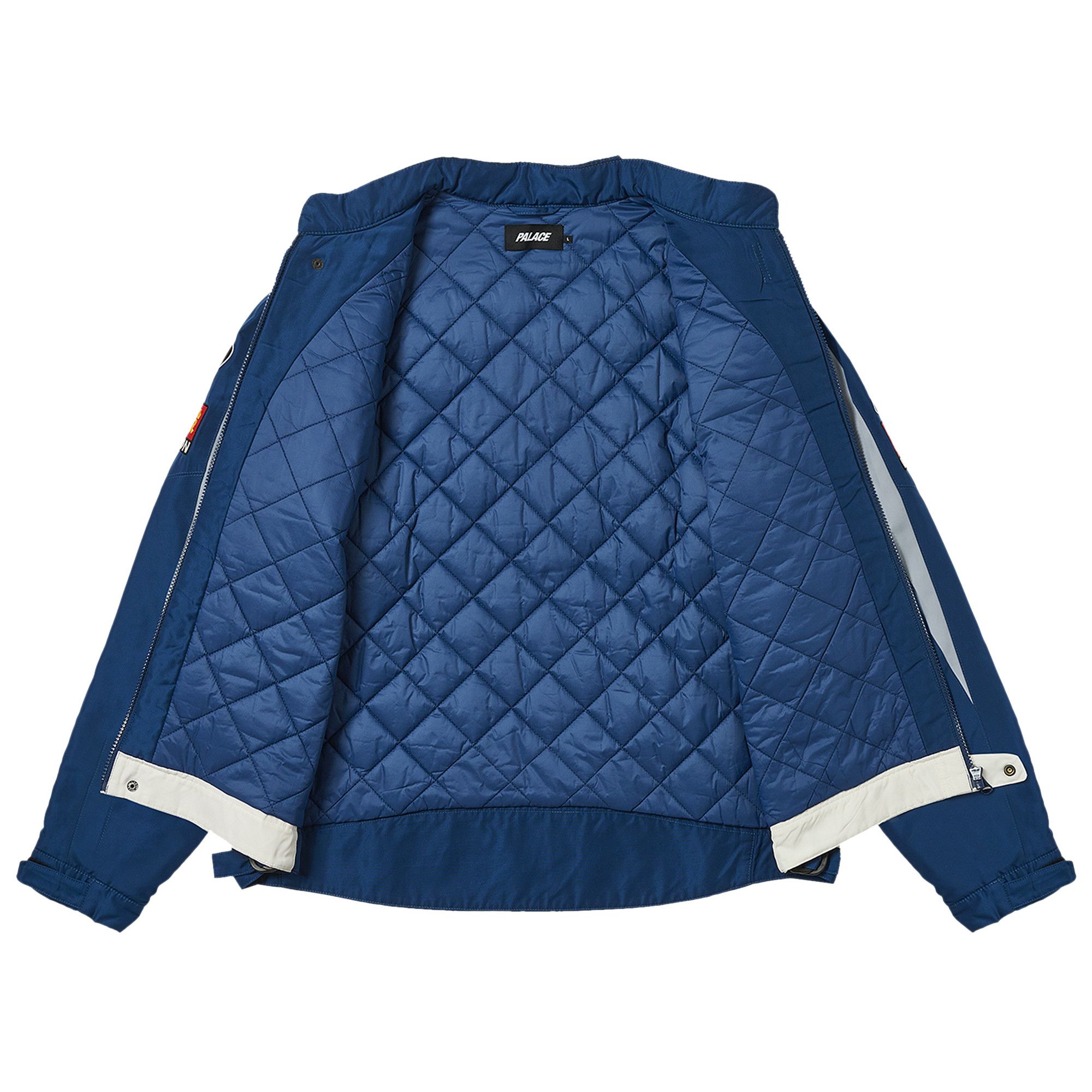 Size xl Palace Faster Jacket 'Navy/White'