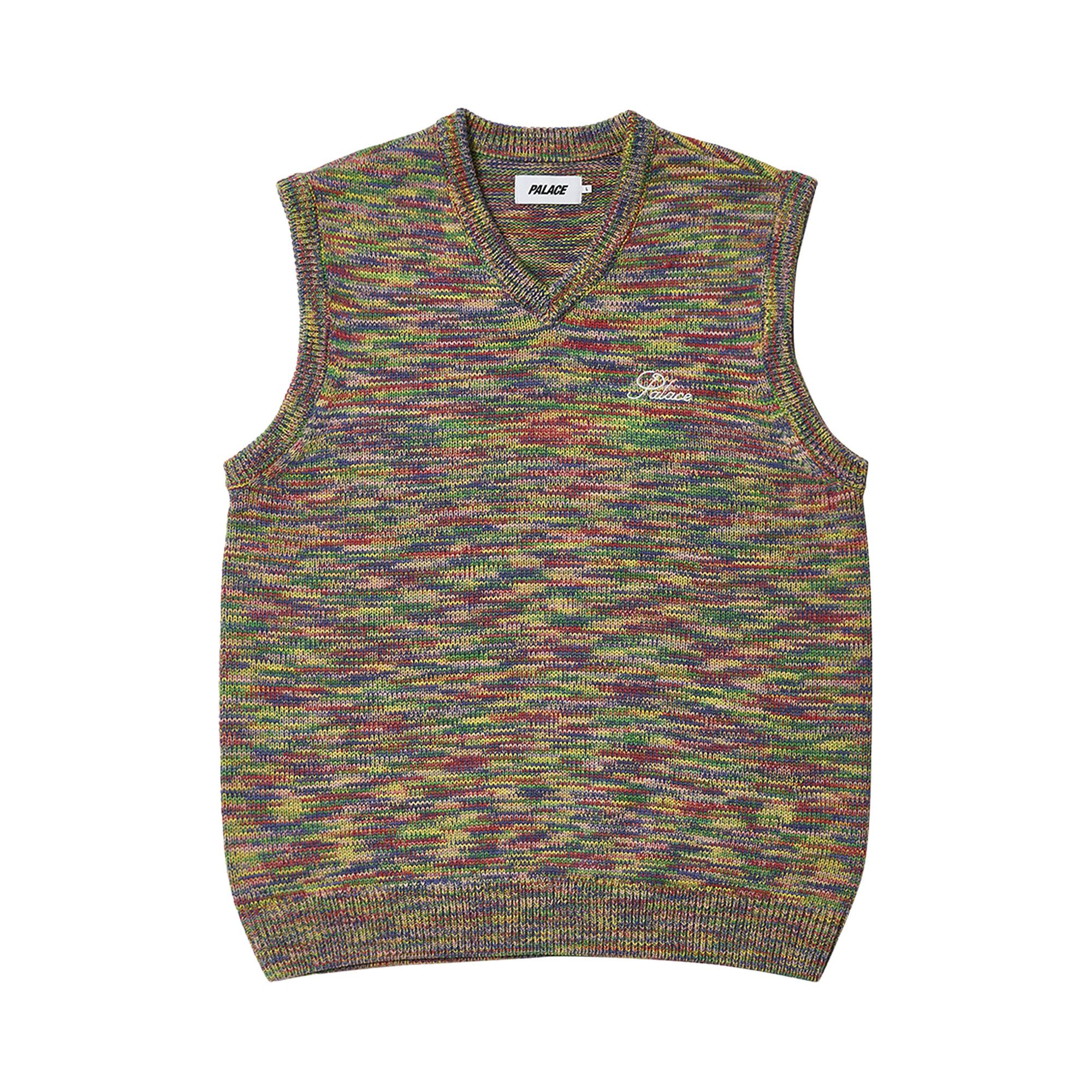 Buy Palace Space Knit Vest 'Multicolor' - P26KW022 | GOAT