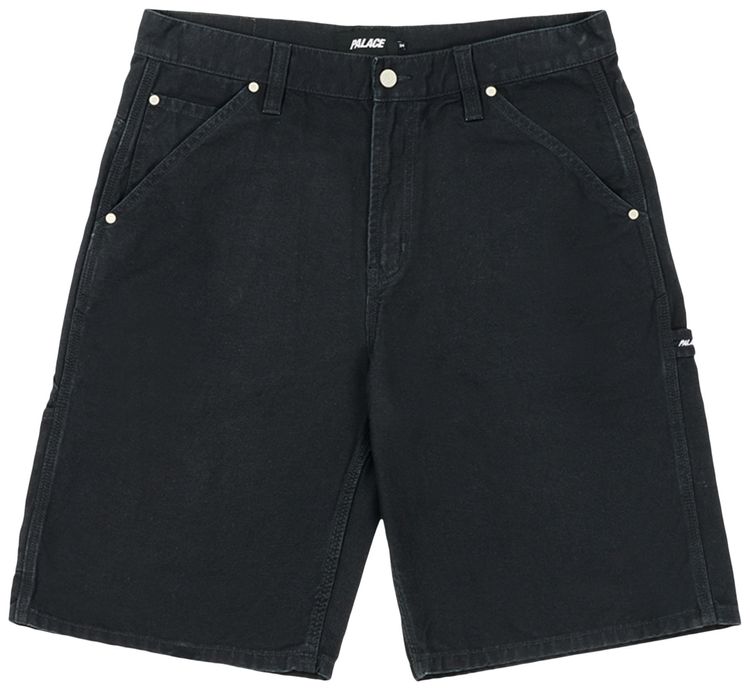 Palace Canvas Carp Short Black