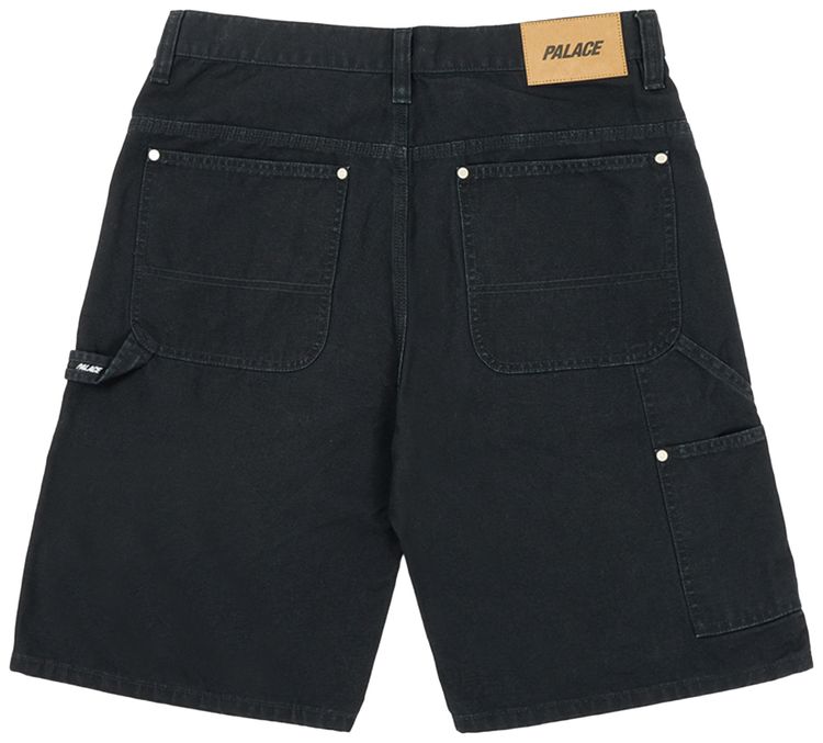 Palace Canvas Carp Short Black