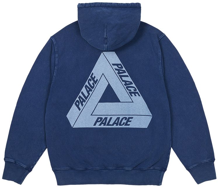 Palace Pigment Wash Tri Ferg Hood Navy
