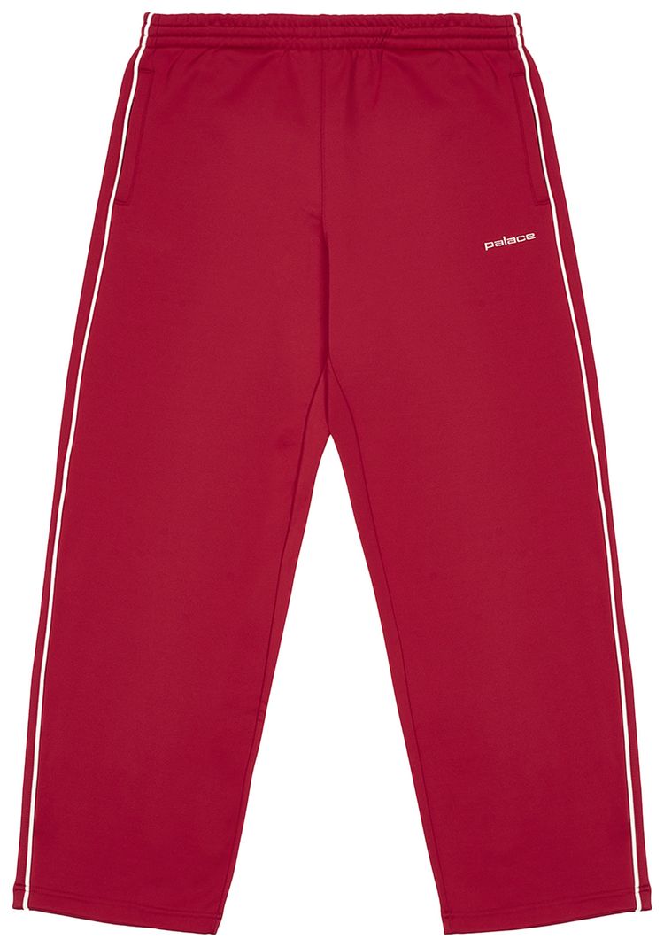 Palace Polyknit Track Jogger Truest RedSoft White