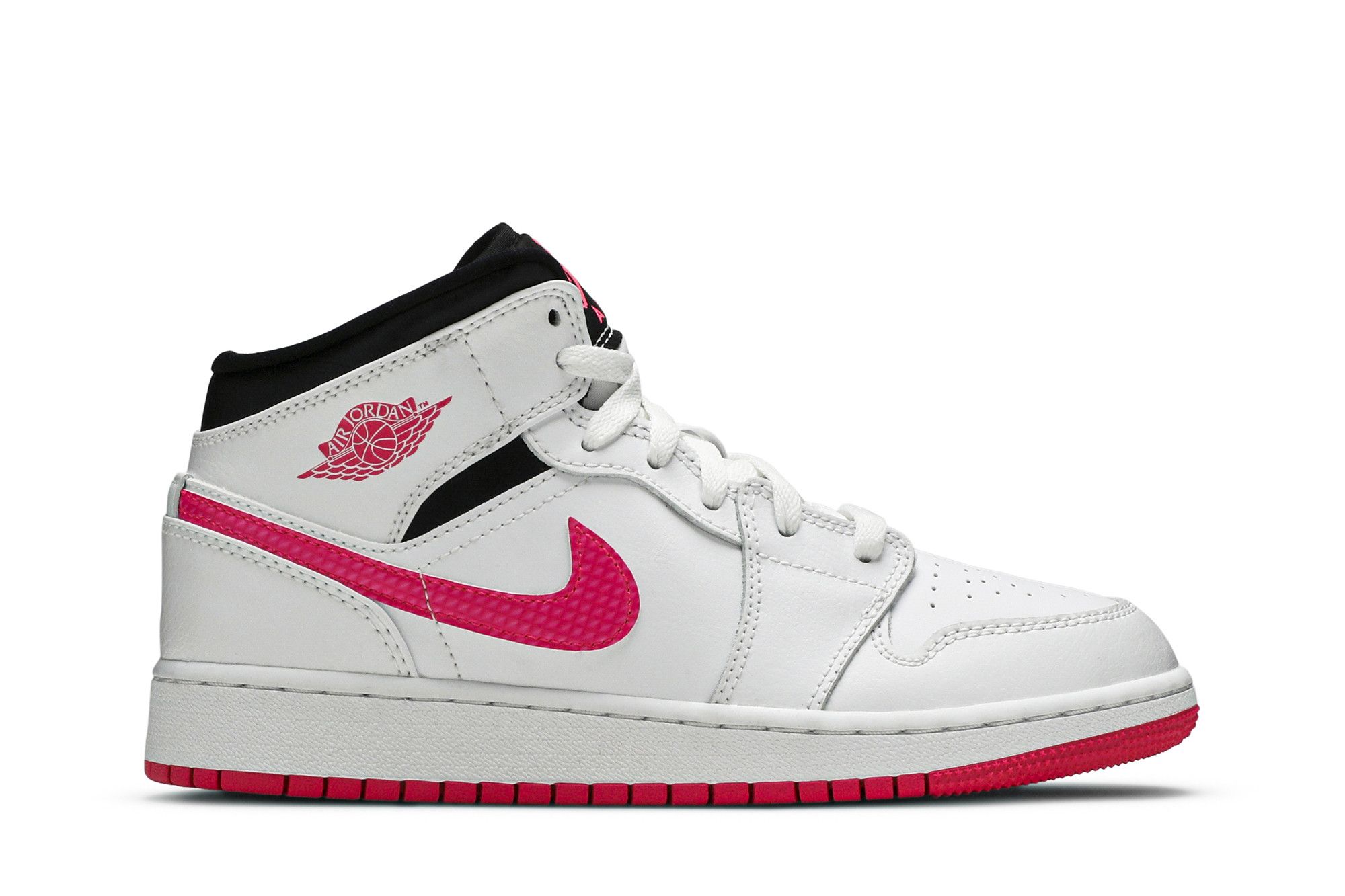 Size 3.5 Air Jordan 1 Retro Mid GS Hyper Pink