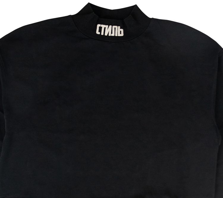 Heron Preston CTNMB Turtleneck Off Black