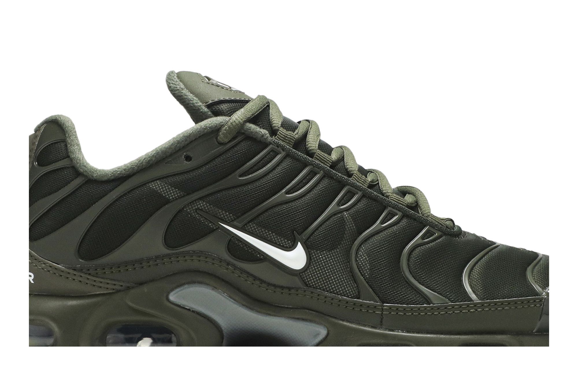 Olive green air max plus grade school sale