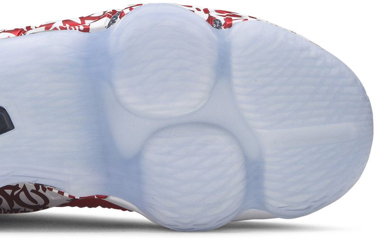 Nike LeBron 17 LeBron 4 Red Graffiti