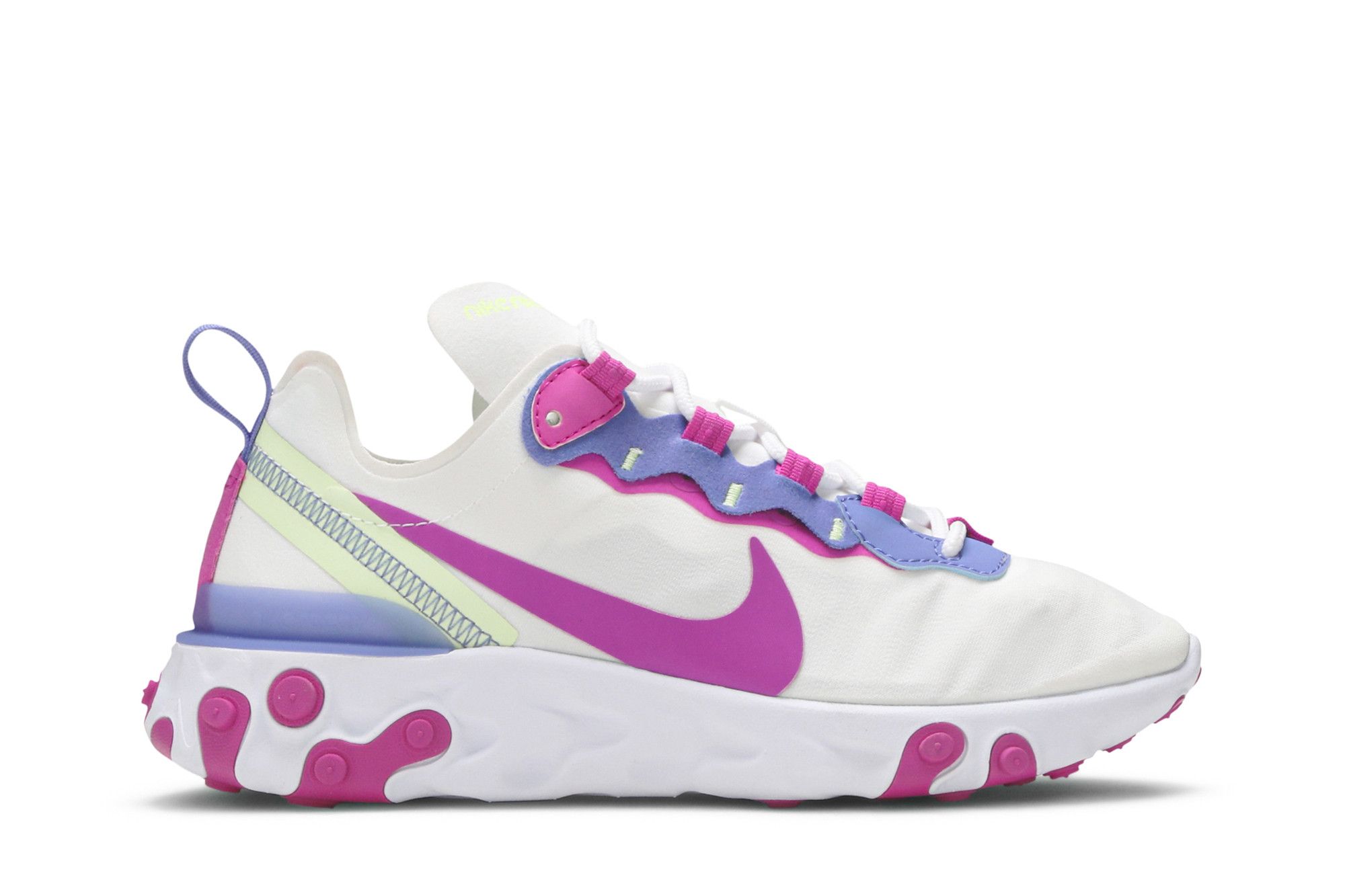 Nike react element 55 women's pink discount