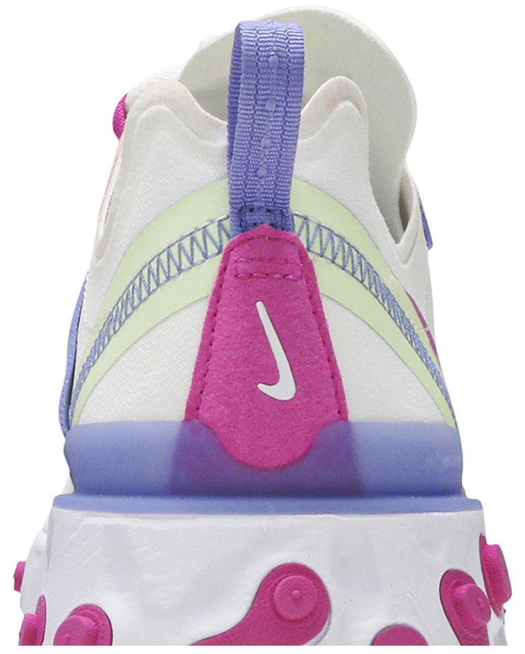 Nike Wmns React Element 55 White Fire Pink