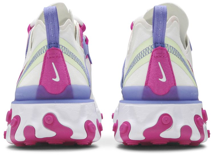 Nike Wmns React Element 55 White Fire Pink