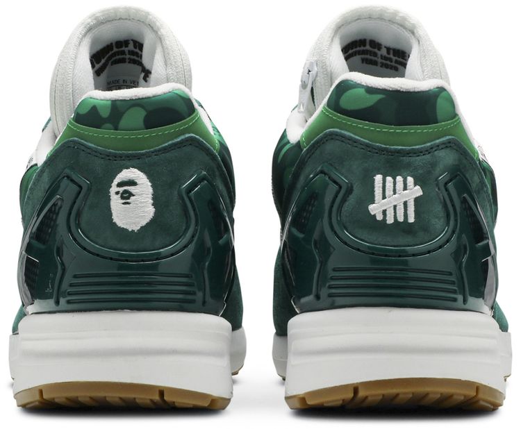 BAPE x Undefeated x adidas ZX 8000 A ZX Series Green Camo