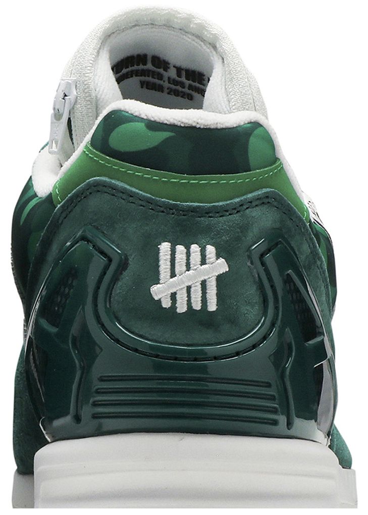 BAPE x Undefeated x adidas ZX 8000 A ZX Series Green Camo