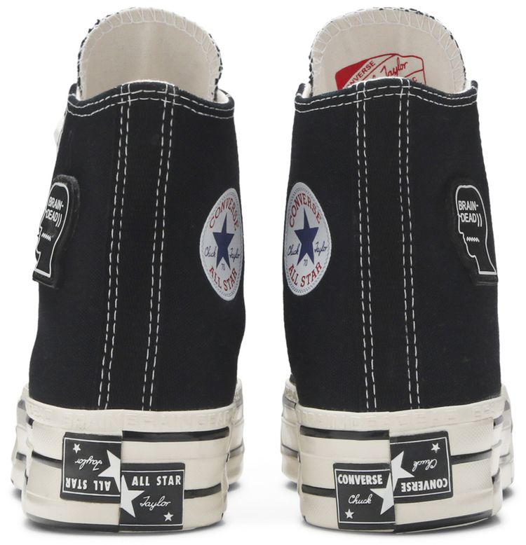 Brain Dead x Converse Chuck 70 High Black