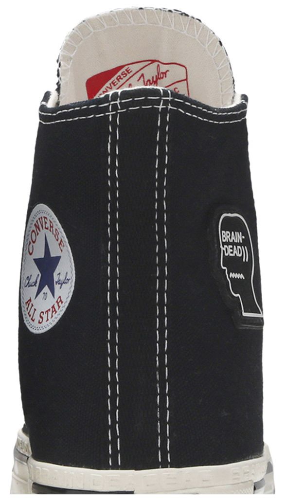 Brain Dead x Converse Chuck 70 High Black
