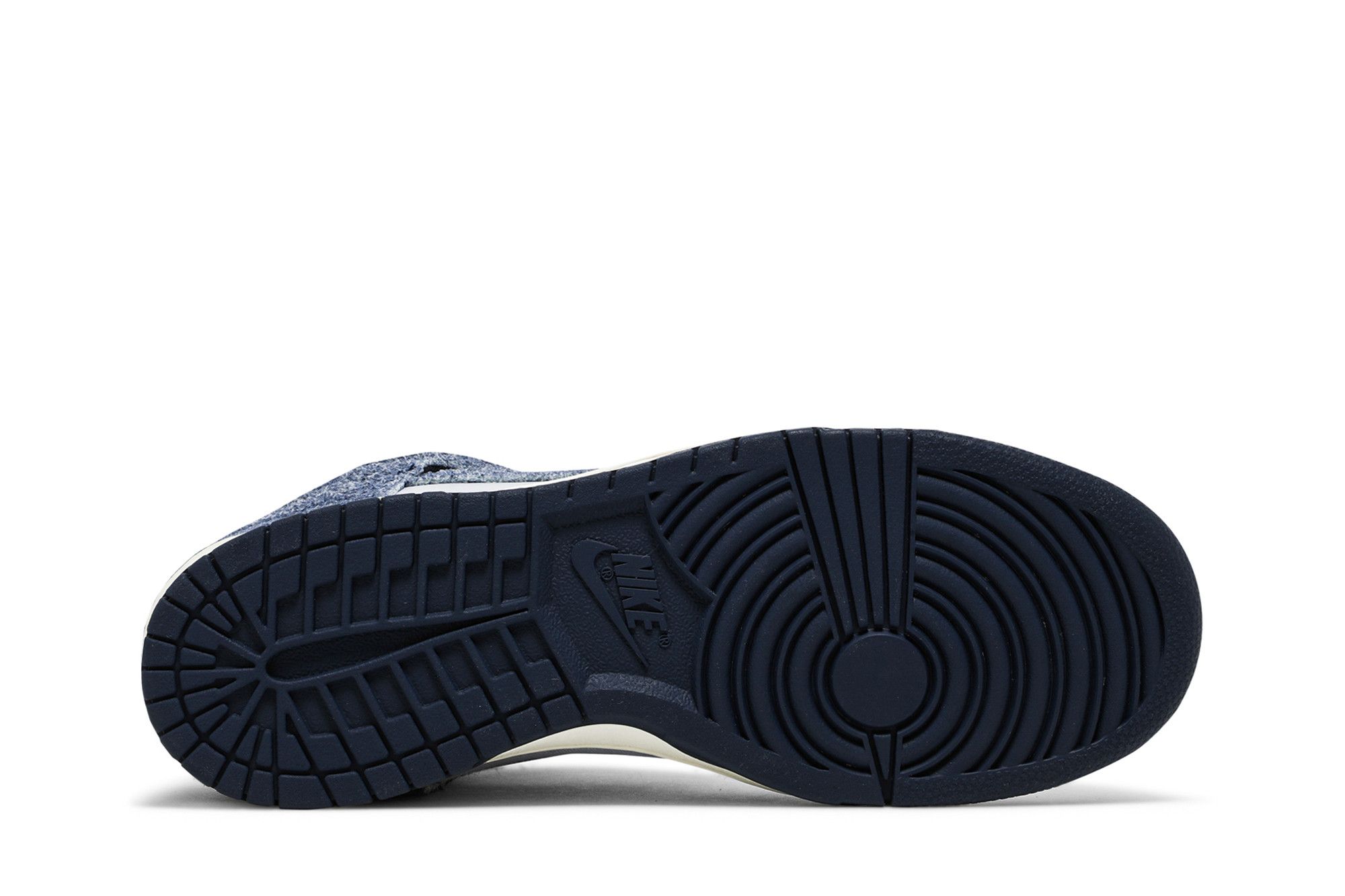 dunk high x notre midnight navy stock x