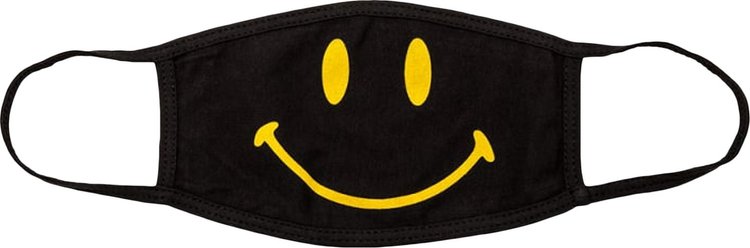 Chinatown Market Smiley Face Mask 'Black'