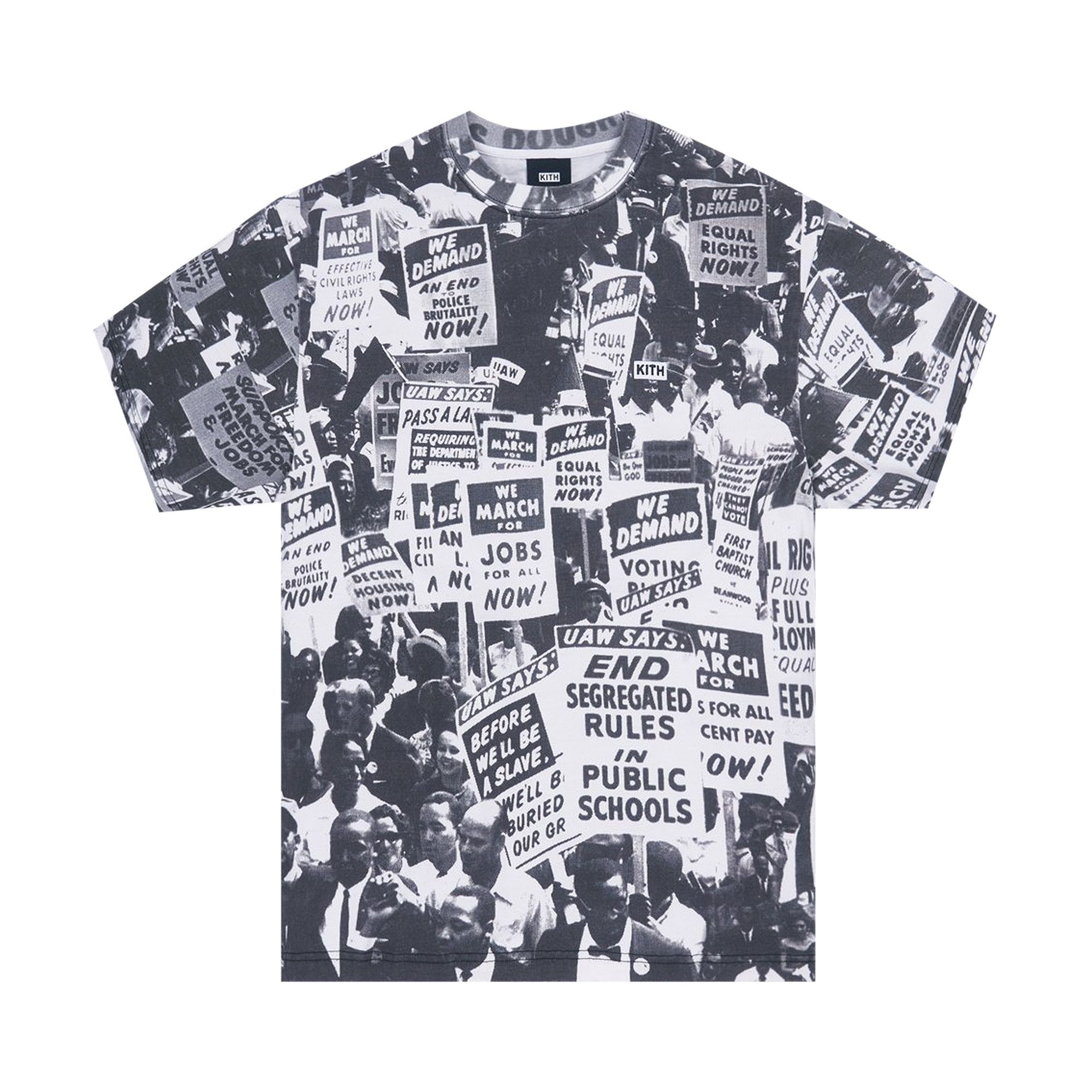 Size xs Kith March On Washington Tee 'White'