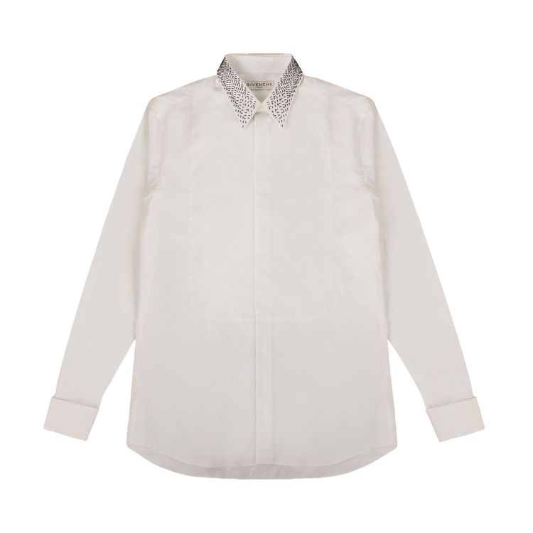 Givenchy Embellished Button Down Shirt White