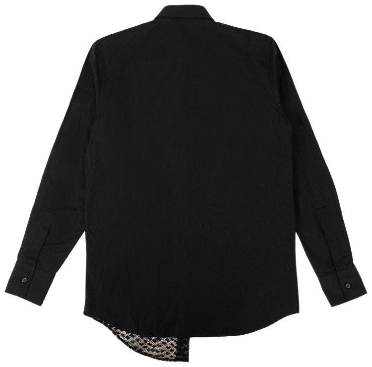 Givenchy Lace Button Down Shirt Black