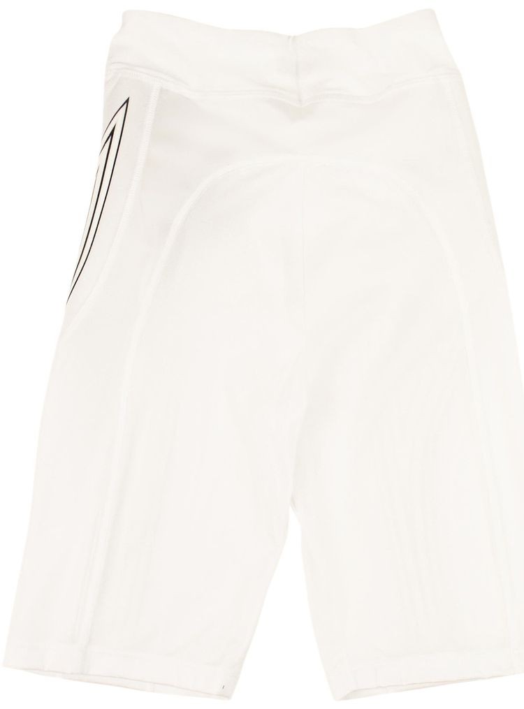 Fendi Graphic Logo Cycling Shorts White