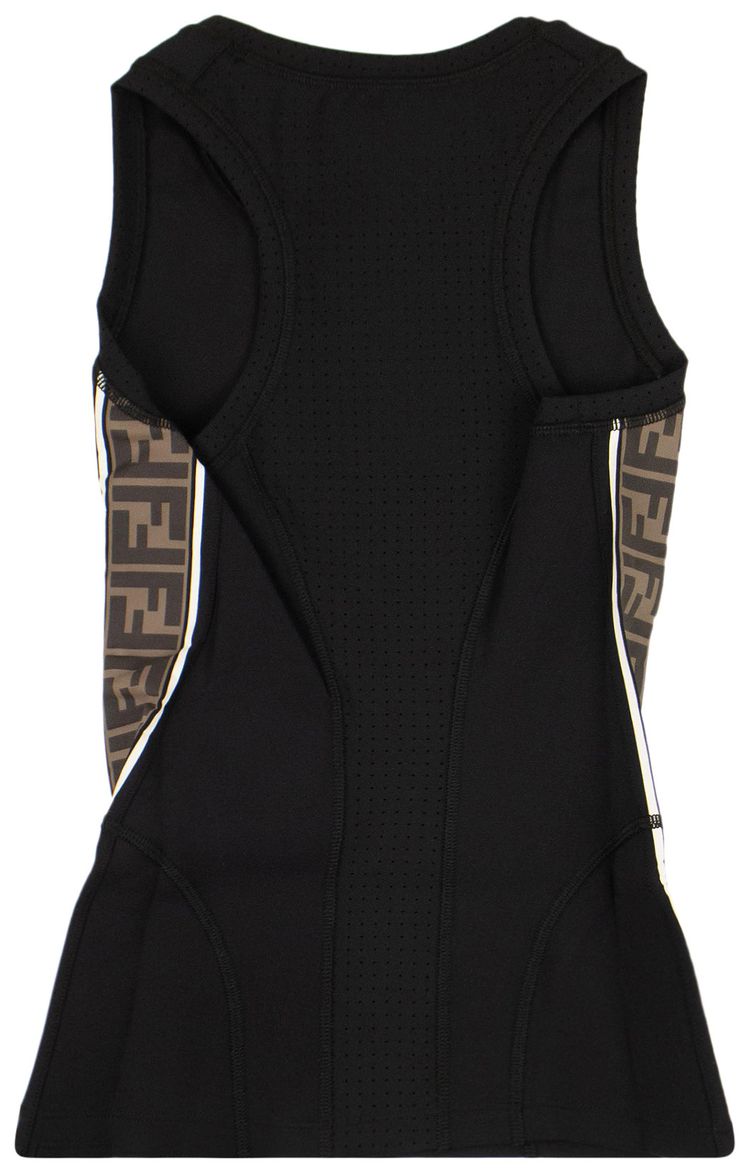 Fendi FF Motif Tank Top Black