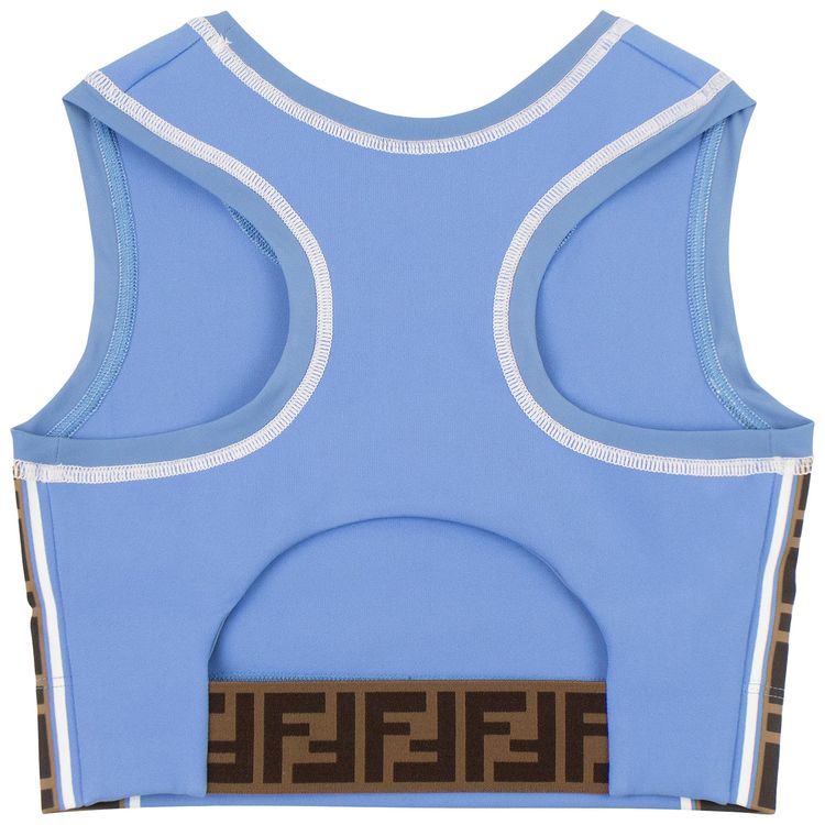 Fendi Sports Crop Top BlueTobacco