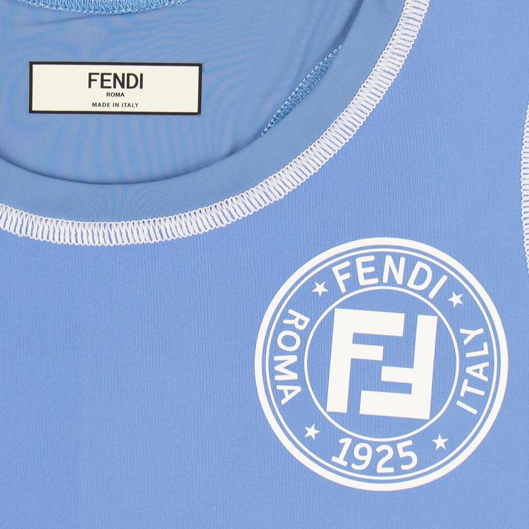 Fendi Sports Crop Top BlueTobacco