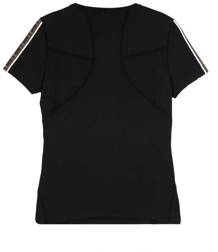 Fendi Logo Print Sport Top Black