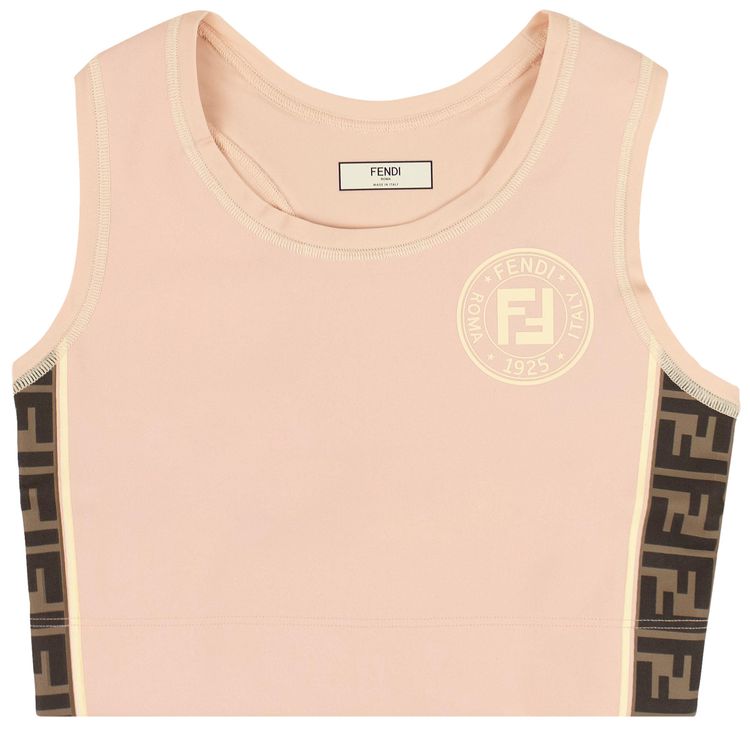 Fendi Sports Crop Top PinkTobacco