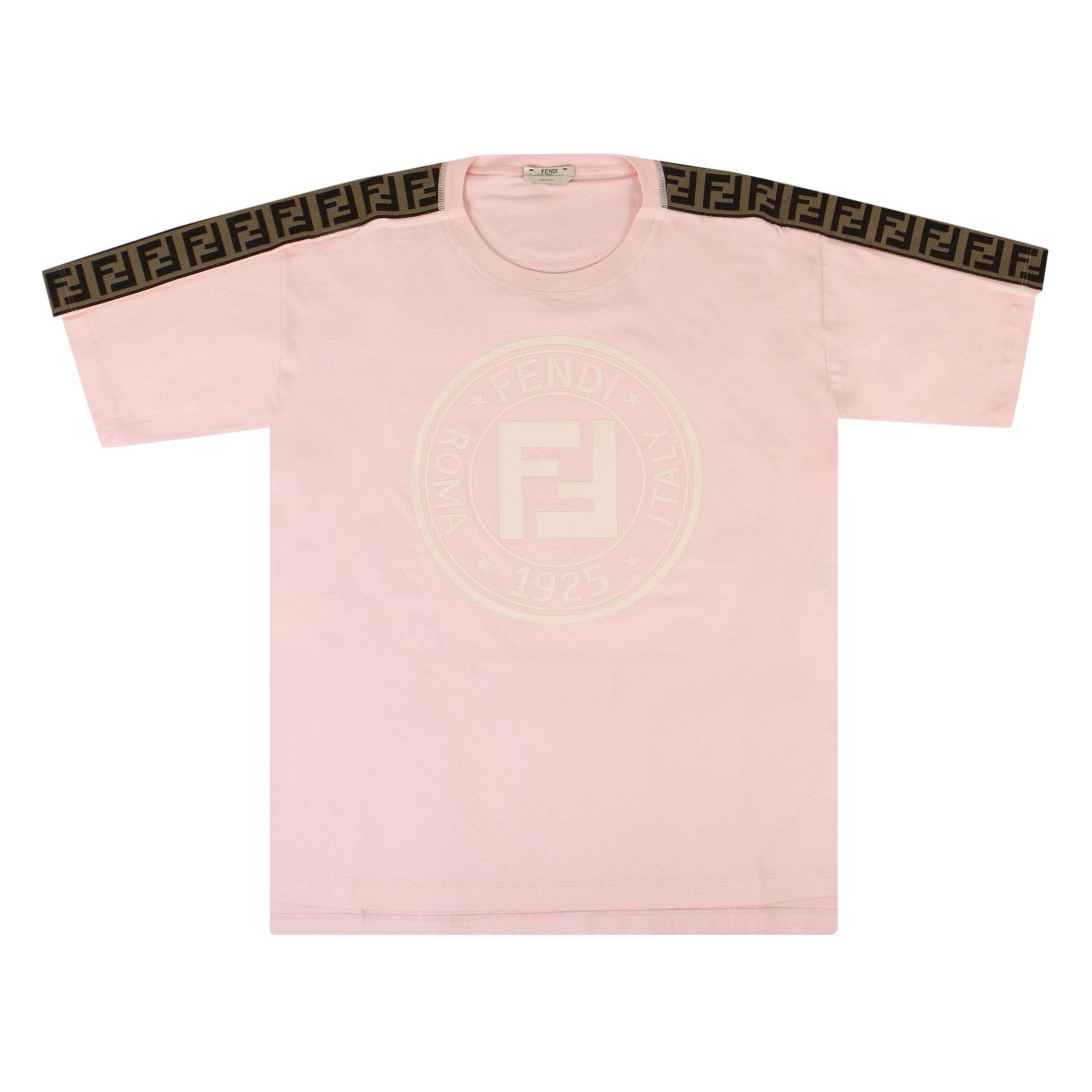 Buy Fendi Fendirama Logo Loose Fit T-Shirt 'Pink' - FAF073
