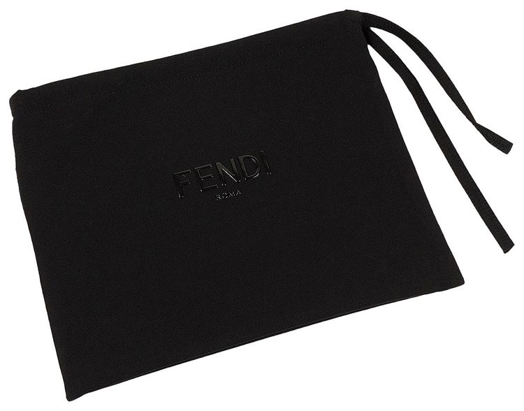 Fendi Drawstring Swim Briefs Black