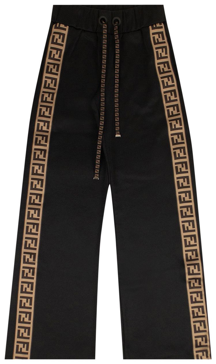 Fendi Jersey Track Pants BlackTobacco