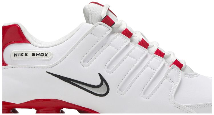 Nike Shox NZ White University Red