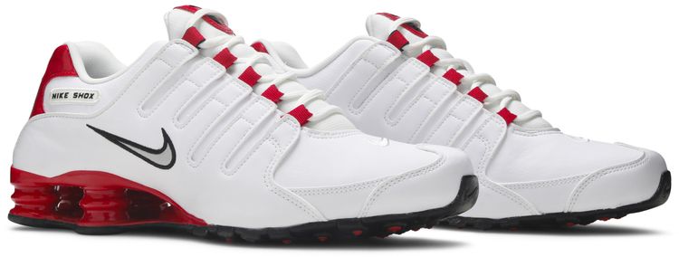 Nike Shox NZ White University Red