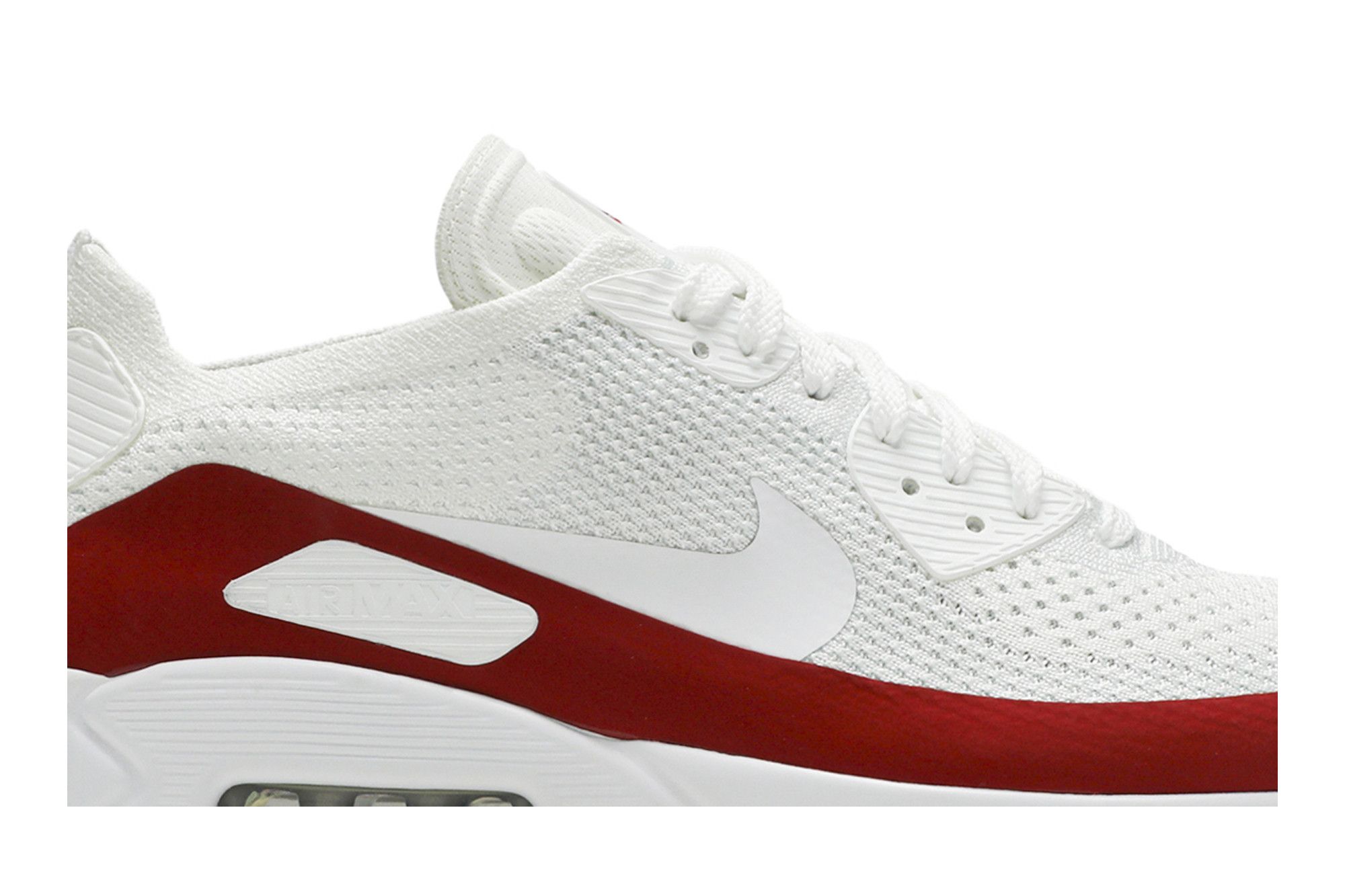 Buy Air Max 90 Ultra 2.0 Flyknit White Red 875943 102 GOAT