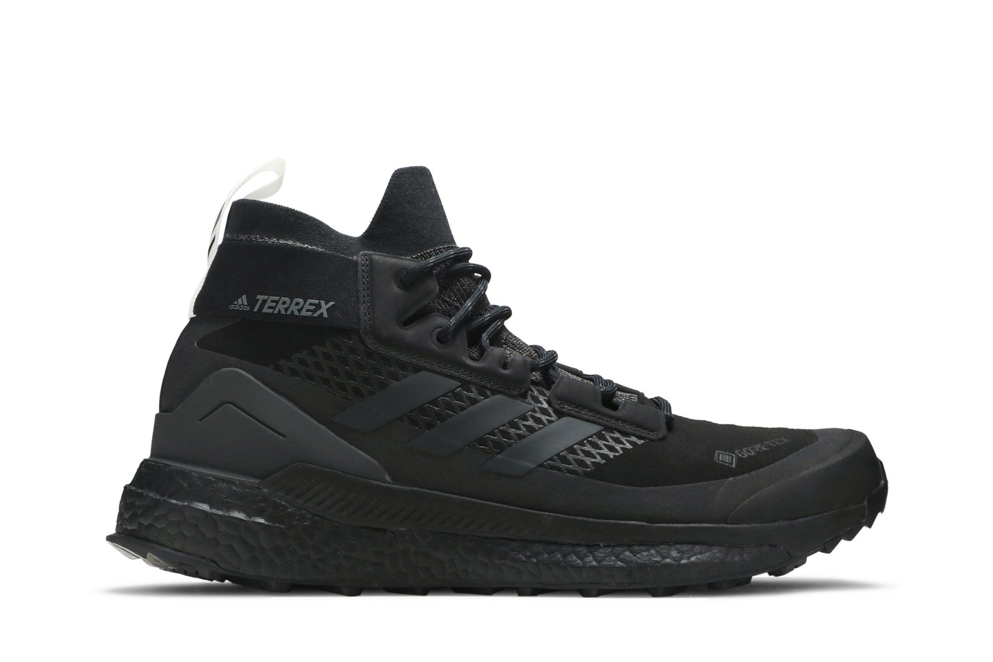 Size 7.0 Terrex Free Hiker Gore-Tex 'Triple Black'