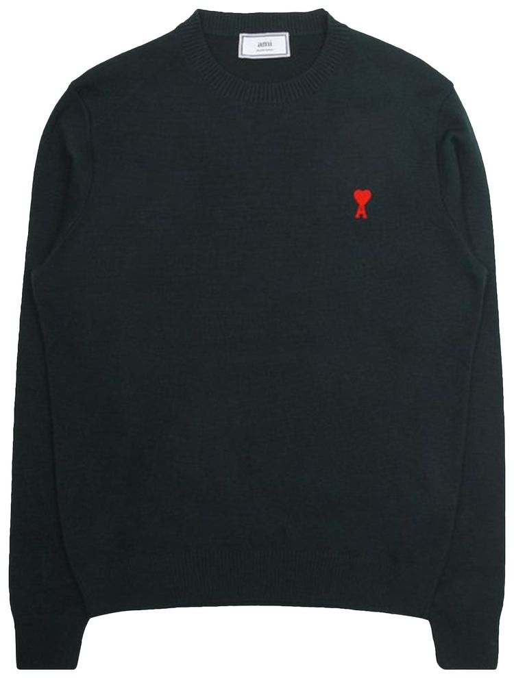 Ami Crewneck Sweater Green
