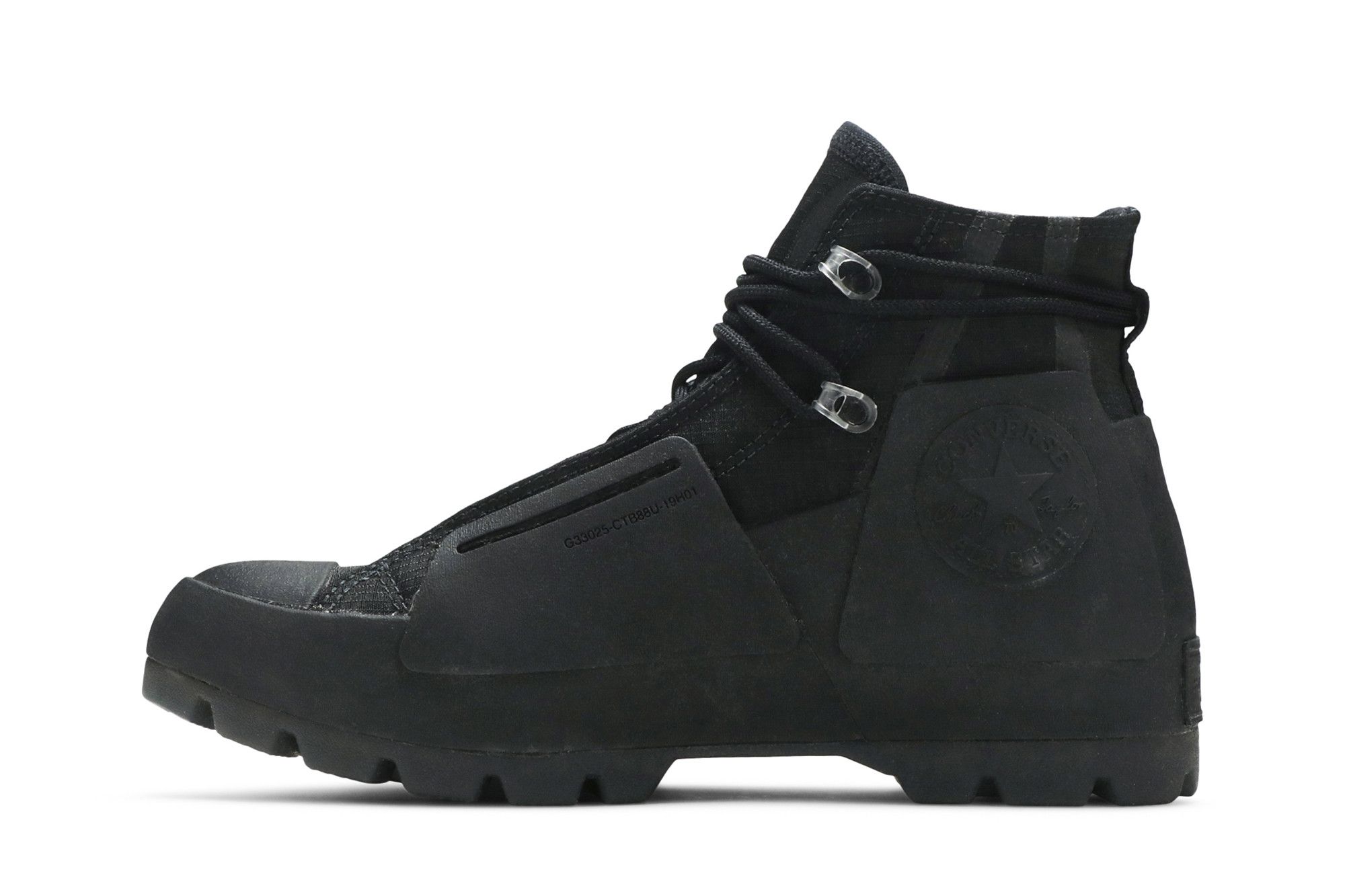 Achetez des A Cold Wall x Chuck Taylor All Star Lugged High Triple Black 169814C GOAT CA