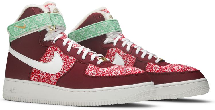 Nike Air Force 1 High Christmas Sweater