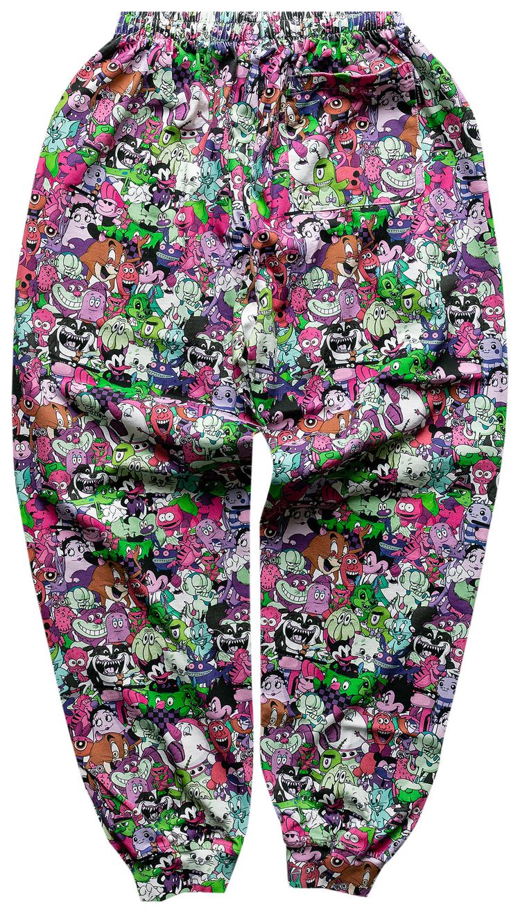 Vetements Cartoon Mania Sweatpants Multicolor Hot