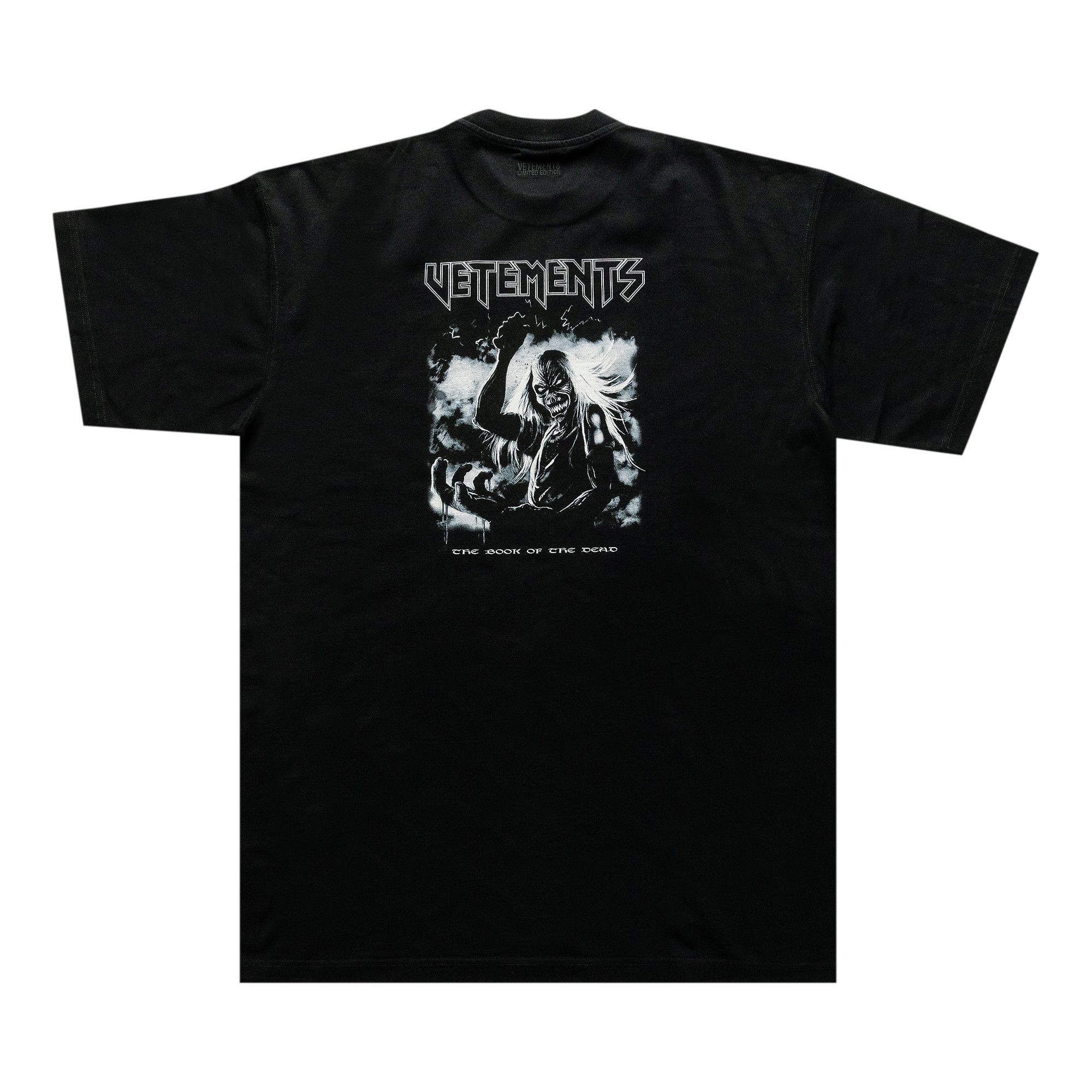 vetements heavy metal tee