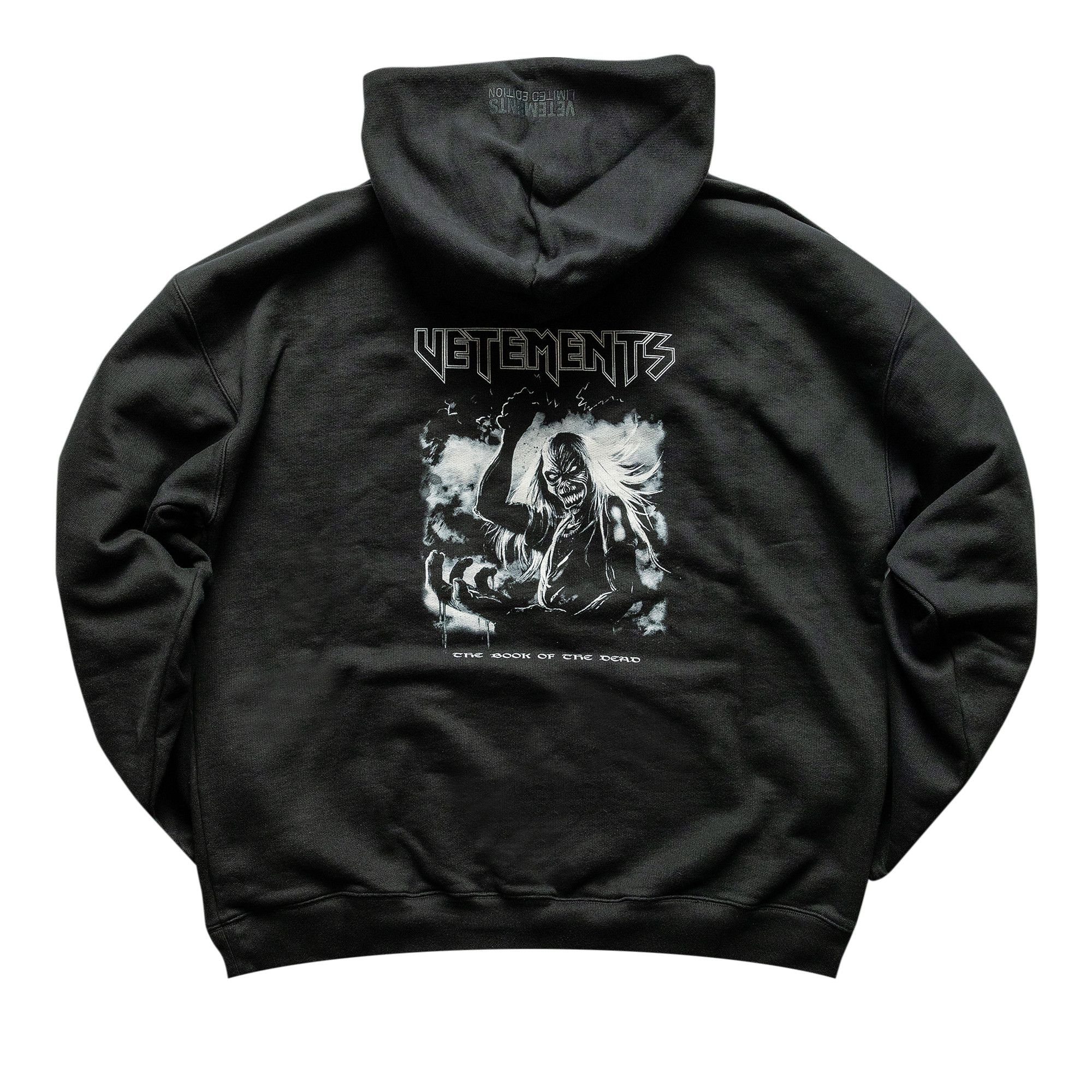 Vetements heavy metal hoodie store