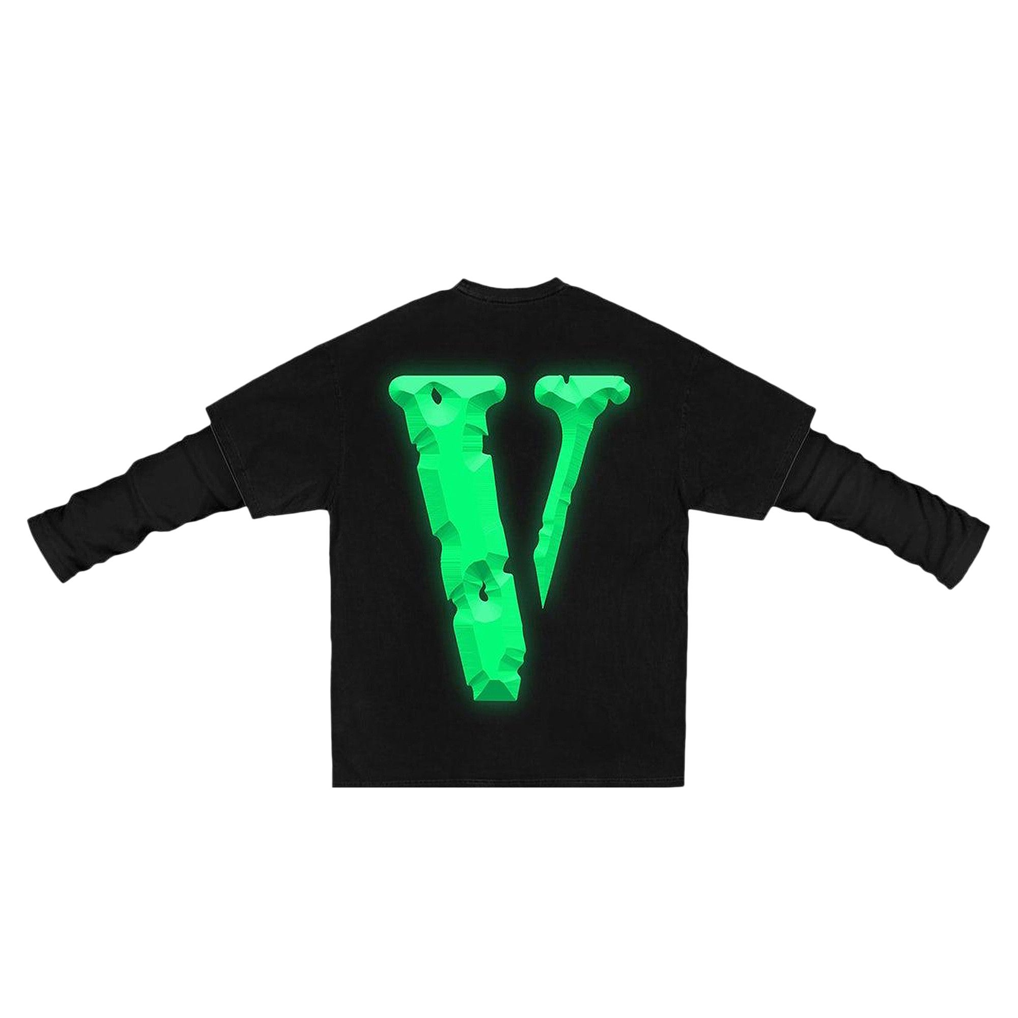 Buy Vlone x NBA YoungBoy Cross Roads Long-Sleeve Tee 'Black