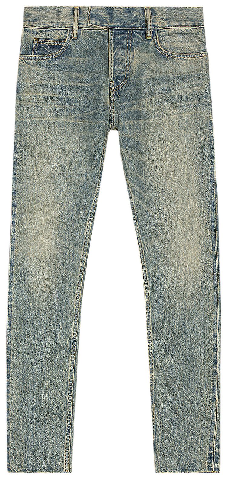 Fear of God Exclusively For Ermenegildo Zegna Denim Trousers Blue
