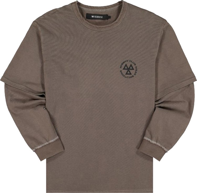 MISBHV Taupe CWS Long Sleeve Tee Taupe