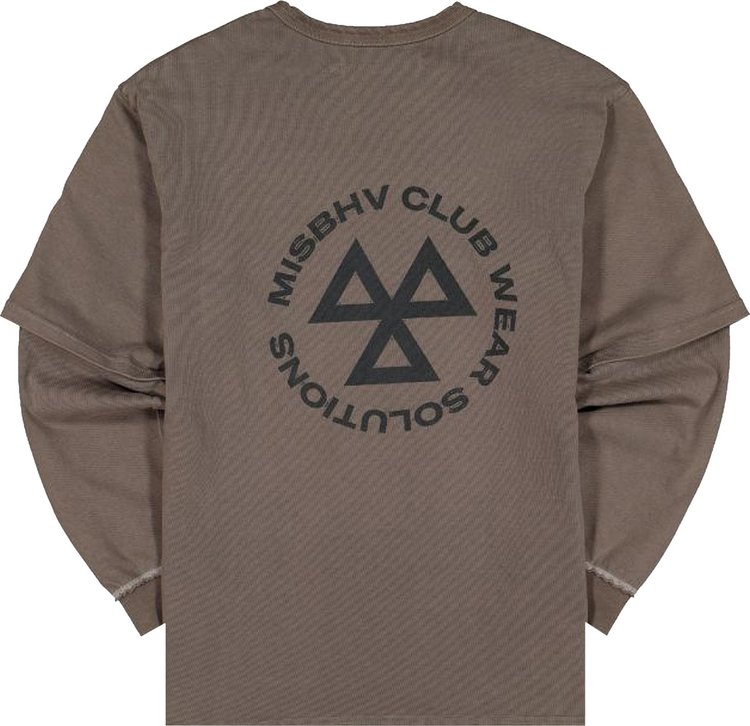 MISBHV Taupe CWS Long Sleeve Tee Taupe