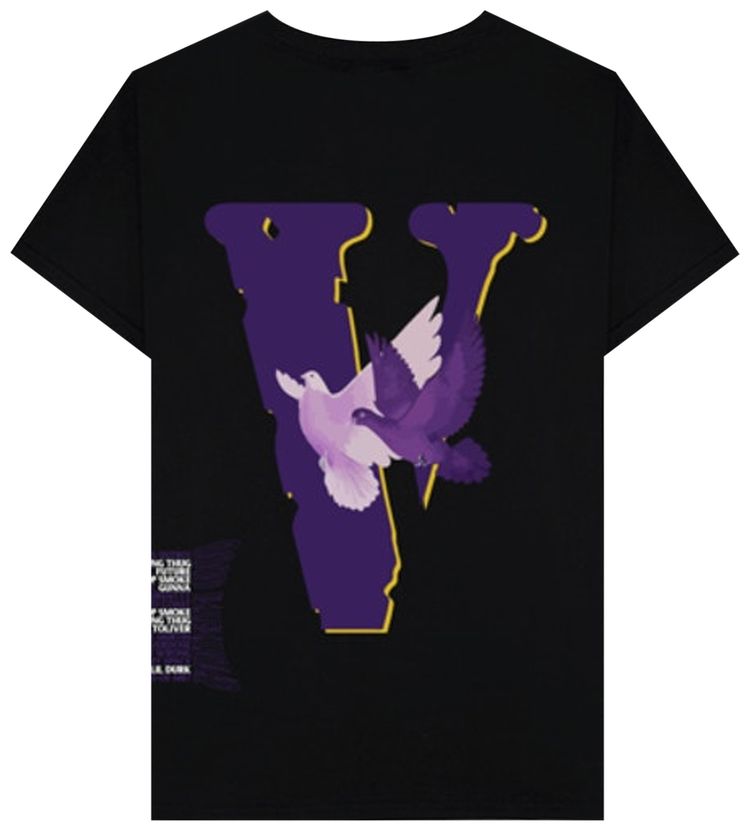Vlone x Nav Doves Tee Black