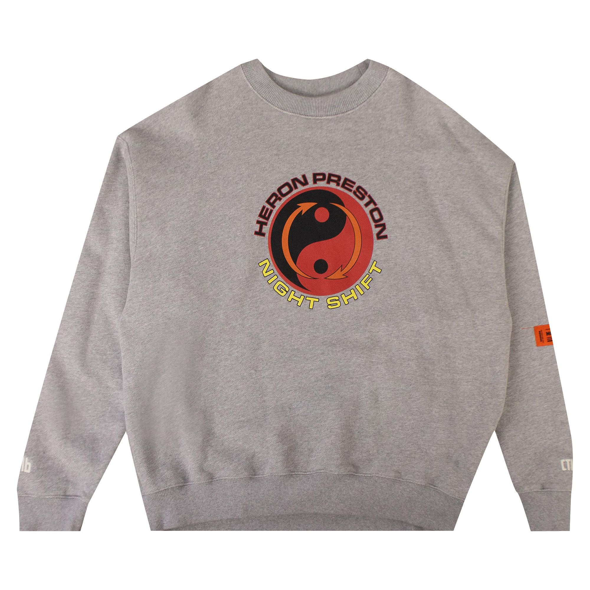 Buy Heron Preston Tao Crewneck Sweatshirt 'Grey